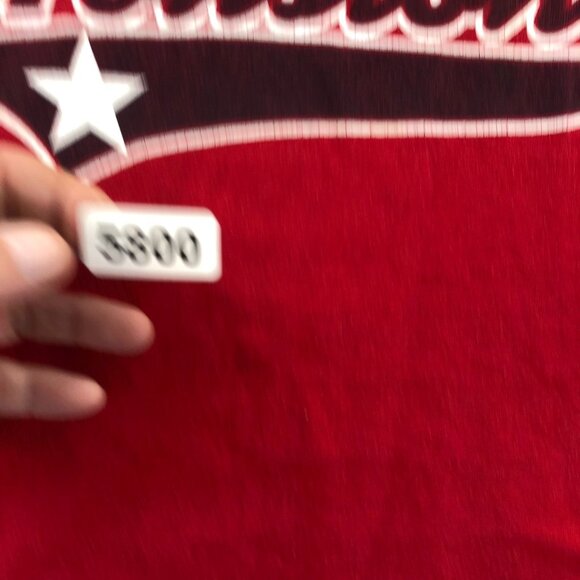 Vintage Mens Houston T-Shirt Size XL Red Short Sleeve Casual Graphic Tee - Picture 10 of 10